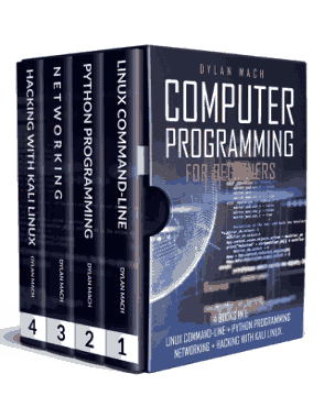 Free Download PDF Books, Computer Programming For Beginners 4 Books In 1 Linux Command Line – Python Programming – Networking – Hacking With Kali Linux (2020)