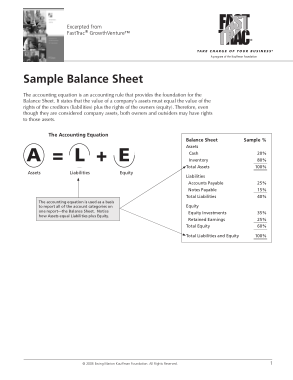 Free Download PDF Books, Company Sample Balance Sheet Template