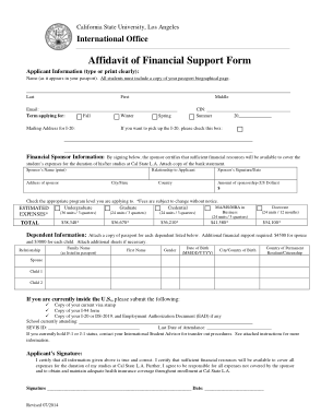 Free Download PDF Books, California Affidavit of Financial Support Form Template