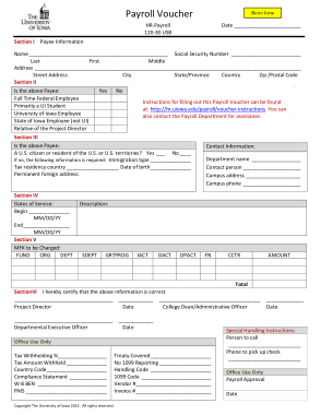 Free Download PDF Books, HR Payroll Form Template
