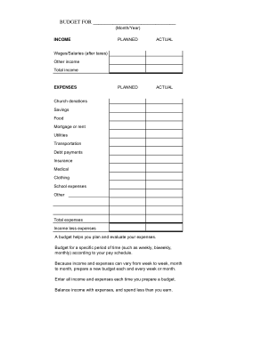 Free Download PDF Books, Family Budget Activity Worksheet PDF Template