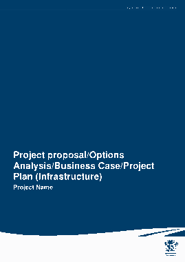 Free Download PDF Books, Engineering Infrastructure Business Project Proposal Template
