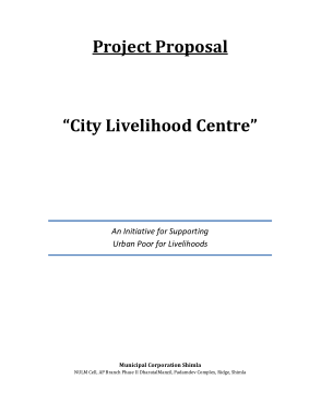 Free Download PDF Books, Community Livelihood Project Proposal Template