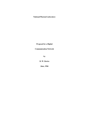 Free Download PDF Books, Computer Network Project Proposal Template