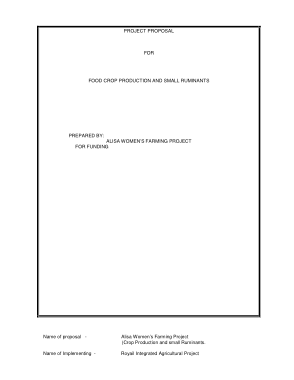 Free Download PDF Books, Project Management Proposal Template