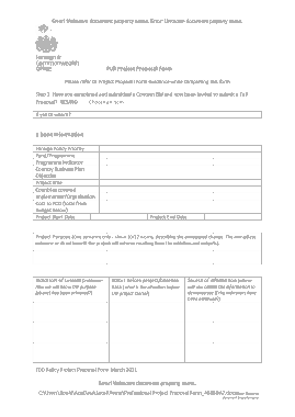 Free Download PDF Books, Professional Project Proposal Form Template