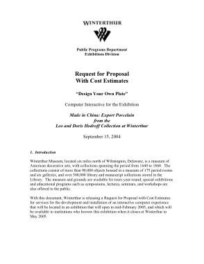 Free Download PDF Books, Project Proposal Cost Estimation Template