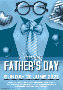 Free Download PDF Books, Fathers Day Card Simple Template
