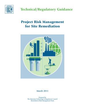 Free Download PDF Books, Project Risk Management for Site Remediation Template