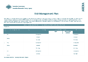 Free Download PDF Books, Risk Management Plan Example Template