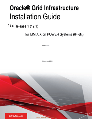 Free Download PDF Books, Oracle Grid Infrastructure Installation Guide For Ibm Aix On Power Systems