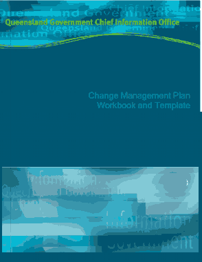 Free Download PDF Books, Change Management Plan Workbook Template
