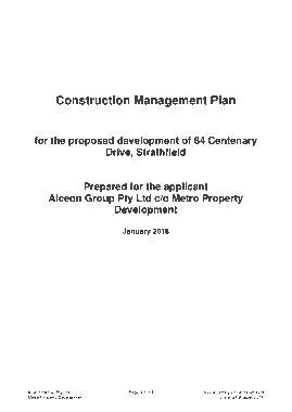 Free Download PDF Books, Construction Management Plan Propose Template