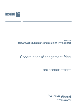 Free Download PDF Books, Multiplex Construction Management Plan Template