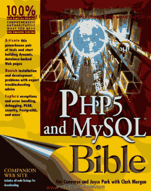 Free Download PDF Books, PHP5 And MySQL Bible
