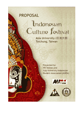 Free Download PDF Books, Cultural Festival Event Proposal Template