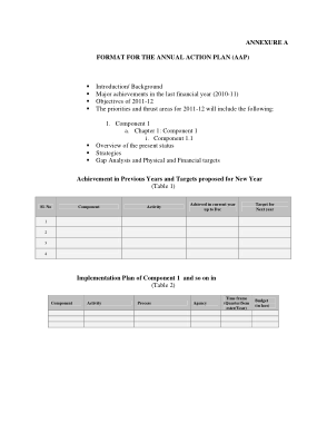 Free Download PDF Books, Construction Annual Action Plan Sample Template