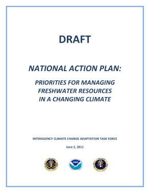 Free Download PDF Books, Draft National Action Plan Template