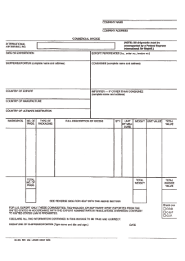 Free Download PDF Books, Business Commercial Invoice Sample Template
