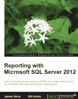 Free Download PDF Books, Reporting With Microsoft SQL Server 2012