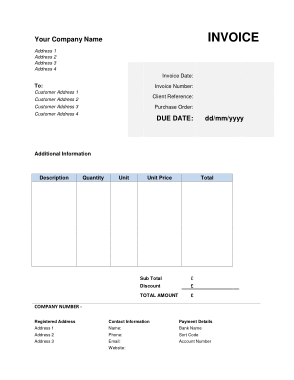 Free Download PDF Books, Private Contractor Invoice Template