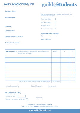 Free Download PDF Books, Sales Invoice Request Sample Template