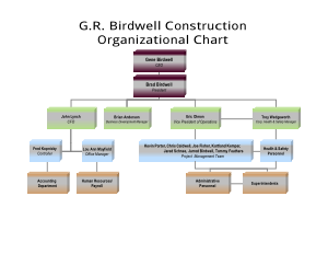Free Download PDF Books, Formal Construction Organizational Chart Sample Template