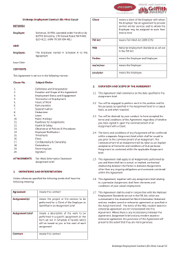 Free Download PDF Books, Unitemps Employment Contract On-Hire Casual Template