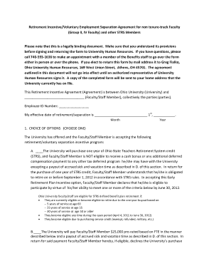 Free Download PDF Books, Retirement Voluntary Employment Separation Agreement Template