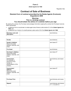 Free Download PDF Books, Sale Of Business Agreement Form Template