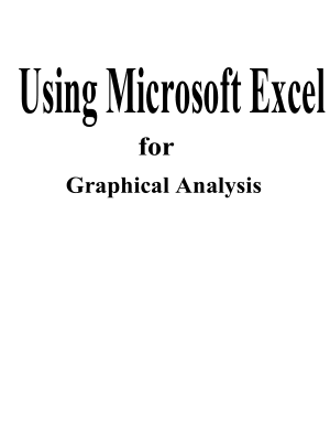 Free Download PDF Books, Using Microsoft Excel For Graphical Analysis