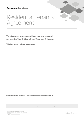 Free Download PDF Books, Residential Tenancy Agreement Template