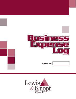Free Download PDF Books, Business Expense Log Sheet Template