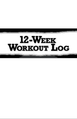 Free Download PDF Books, 12 Week Workout Plan Log Sheet Template