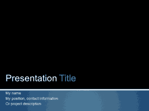 Free Download PDF Books, Black Background Presentation PowerPoint Template