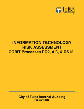Free Download PDF Books, Information Technology Risk Assessment Template