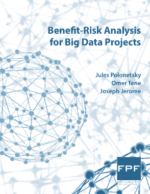 Free Download PDF Books, Benefit Risk Analysis for Big Data Projects Template