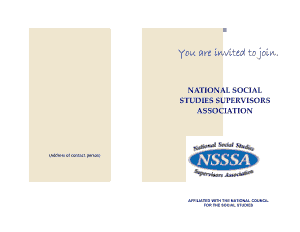 Free Download PDF Books, NSSSA Brochure Template