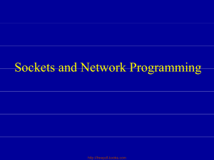 Free Download PDF Books, Sockets And Network Programming – Java Lecture 24