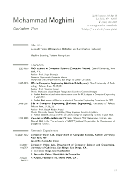 Free Download PDF Books, Computer Engineering CV Sample Template