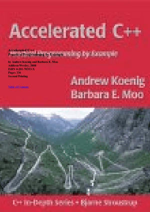 Free Download PDF Books, Accelerated C++ Practical Programming By Example