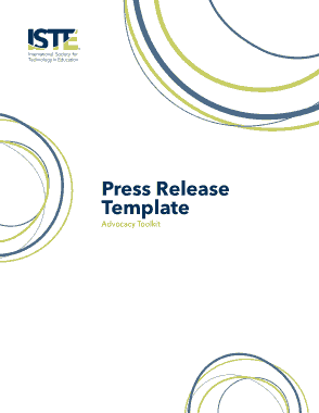 Free Download PDF Books, Press Release Template