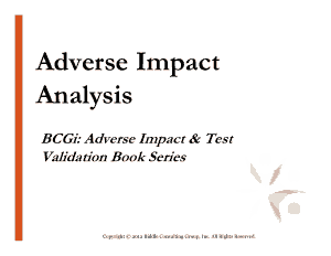 Free Download PDF Books, Analysis of Adverse Impact Template