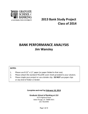 Free Download PDF Books, Bank Performance Analysis Report Template