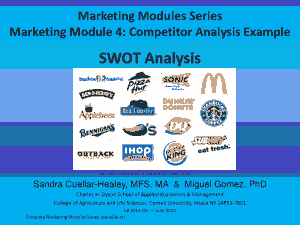 Free Download PDF Books, Competitor SWOT Analysis Samples In Marketing Template