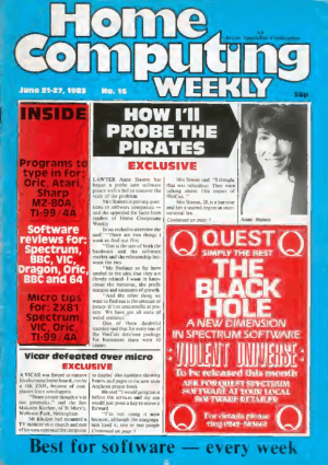 Home Computing Weekly Technology Magazine 016