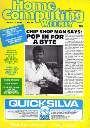 Home Computing Weekly Technology Magazine 018