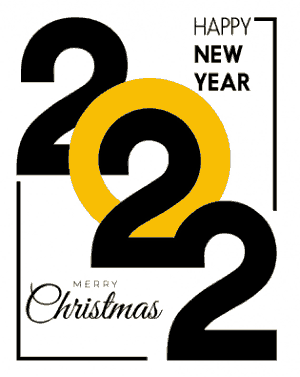 Free Download PDF Books, 2022 New Year Greeting Poster Vector Template