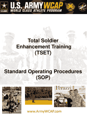 Free Download PDF Books, Army Training SOP Template