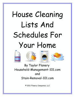 Free Download PDF Books, Weekly Kitchen Cleaning Schedule Checklist Template